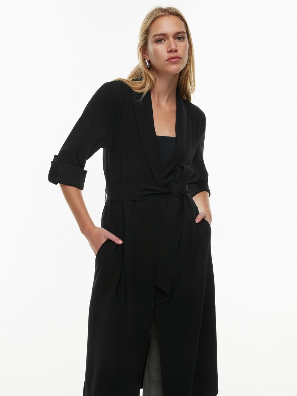 Babaton Black Kahlo Robe